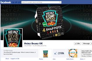 Heinz: backed Snap Pots trial with regular posts on social media