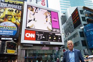 William Eccleshare: chief executive of Clear Channel Outdoor