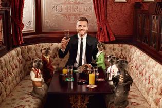 Gary Barlow: teams up with the meerkats for Coronation Street performance