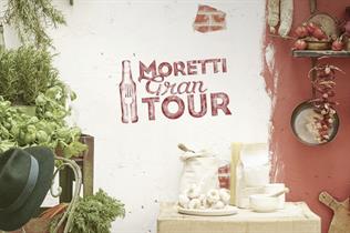 Birra Moretti's Gran Tour will travel to Edinburgh, London and Leeds