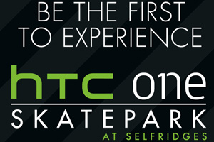 HTC caters for skaters with pop-up skatepark