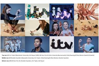 ITV: the broadcaster is running a series of idents created by art students