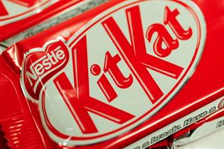 KitKat bar with Nestlé logo