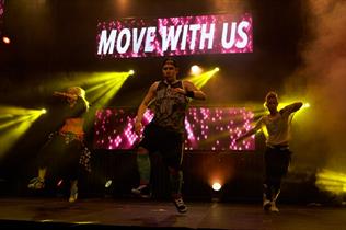 Reebok and Les Mills' One Live event in Glasgow