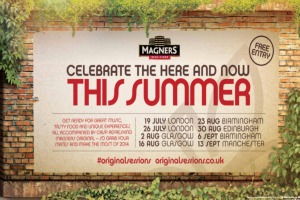 Magners Original plans UK festival activations with Drink