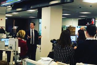 George Osborne: named editor of the London Evening Standard