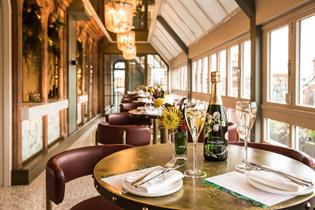 Harrods: the Perrier-Jouet Champagne Terrace is open to the public from this mon