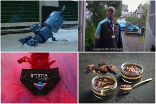Clockwise from top left: Virgin Media O2, British Gas, Gü, Essity.