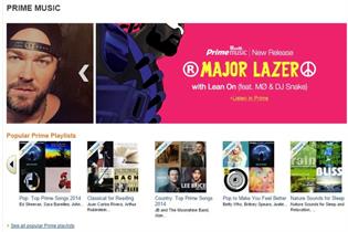 Amazon's Prime Music launches to tough competition