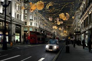The lights, which are being sponsored by Jo Malone London, promise an immersive experience