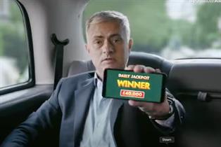 A still from an ad for Paddy Power featuring former Chelsea and Spurs manager Jose Mourinho