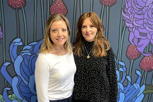 Director duo: Charlotte Walters (left) and Emma Banks