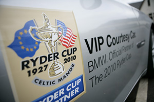 TRO was tasked with BMW sponsorship activation at the 2010 Ryder Cup