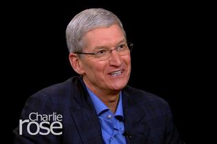 Tim Cook: the Apple boss on PBS's 'Charlie Rose' show