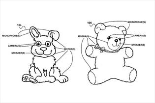 Google: patents tech for cuddly toys