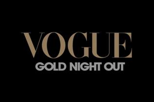 The Vogue Gold Night Out event will take place at Westfield London on 26 November (uk.westfield.com)