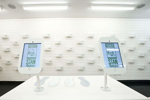 Tech focus at Adidas' Stan Smith pop-up in London
