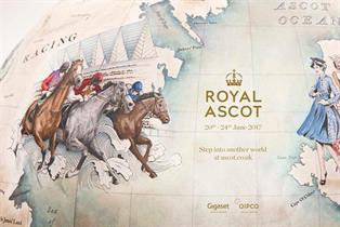 Bellerby & Co's Royal Ascot heritage campaign globe. Photographer credit Alun Callender