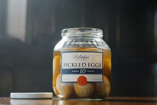 Ballantine's: 'Ballantine's Finest Pickled Eggs' are just one of the many porkies told in ad