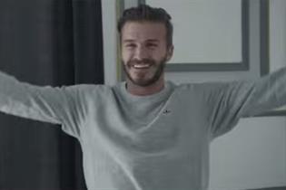 Adidas: David Beckham celebrates getting one over Gareth Bale