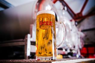 The experience celebrates Budweiser Budvar's 120th anniversary