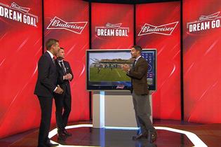 Budweiser’s ‘Dream goal’: tongue-in-cheek competition uses Sky football presenters and is now in its second year