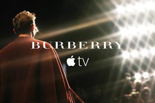 Burberry: continuing its marketing love-in with Apple with a new Apple TV app