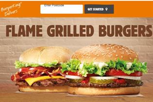 Burger King: offering free home delivery in three month trial