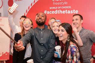 Visitors could create bespoke beverages comprising the machine's beverages (appearhere.co.uk)