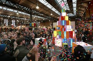 London's Colour Saturday took place at Spitalfields Market