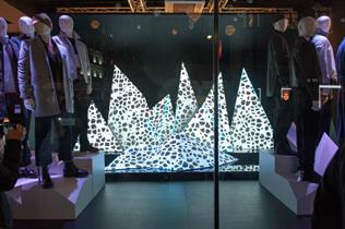 New technology means projections can be created that are bright enough to stand out in daylight