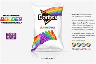 Doritos: comes out in support of LGBT rights