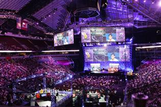 The International, an annual Dota 2 tournament. (Picture by Jakob Wells)