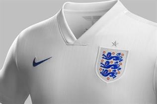 Nike: the new branded England shirt