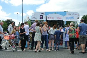 The roadshow is targeting supermarket shoppers