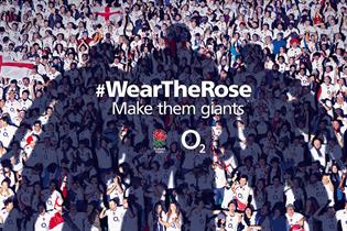 O2's Rugby World Cup campaign calls on people to 'wear the rose'