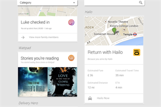 Google Now: digital assistant service now includes brand information