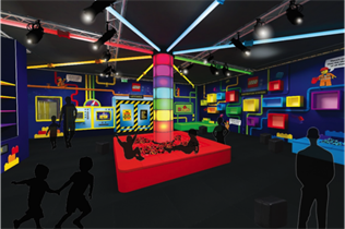 The brand experience will also feature a Duplo area