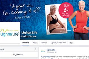 LighterLife: ASA ruled rate of weight loss promoted in social media activity was too rapid