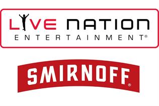 Smirnoff forms 'multi-year' partnership with Live Nation