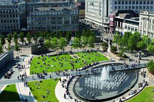 Manchester attracts a huge number of events and brand activations (Credit: Piccadilly Partnership)