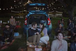 Nissan: a screen shot of the new US ad for the Versa Note