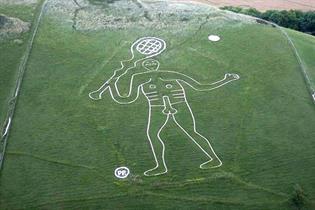 Paddy Power: updates the Cerne Abbas Giant in honour of Andy Murray
