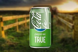 Pepsi True and Coke Life: both brands launched with green branding