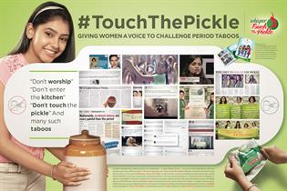 The Grand Prix was awarded to: Touch the Pickle for Procter & Gamble India by BBDO India Mumbai