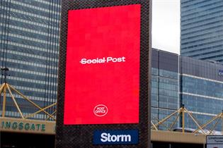 Post Office: ad was live within seven hours of brief being given to creative department