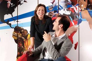 P&G's Dan Jalalpour, one of the 2014 Power 100 Next Generation winners, with his mentor Roisin Donnelly
