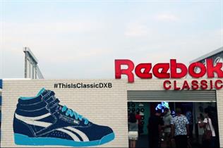 Reebok previously activated at Sole DXB in November