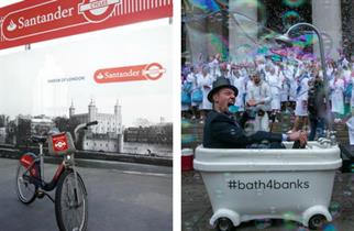Santander and TransferWise go head-to-head in this month's Brand Slam