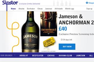 SipStor: Pernod Ricard has launched an online drinks shop